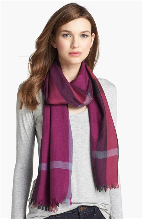 burberry women scarf silk|burberry b 135 cashmere scarf.